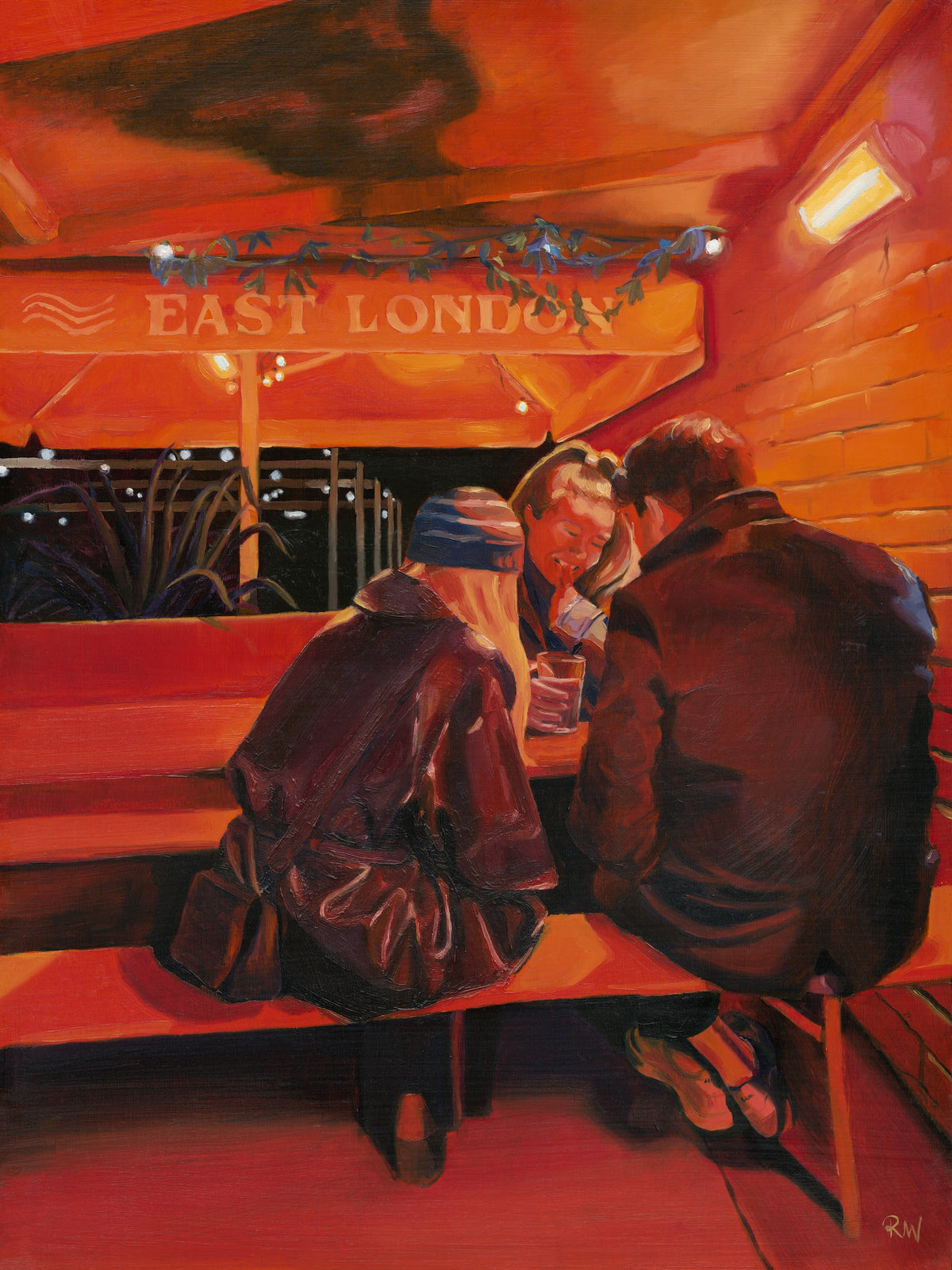 Under the Heat Lamps, Shoreditch